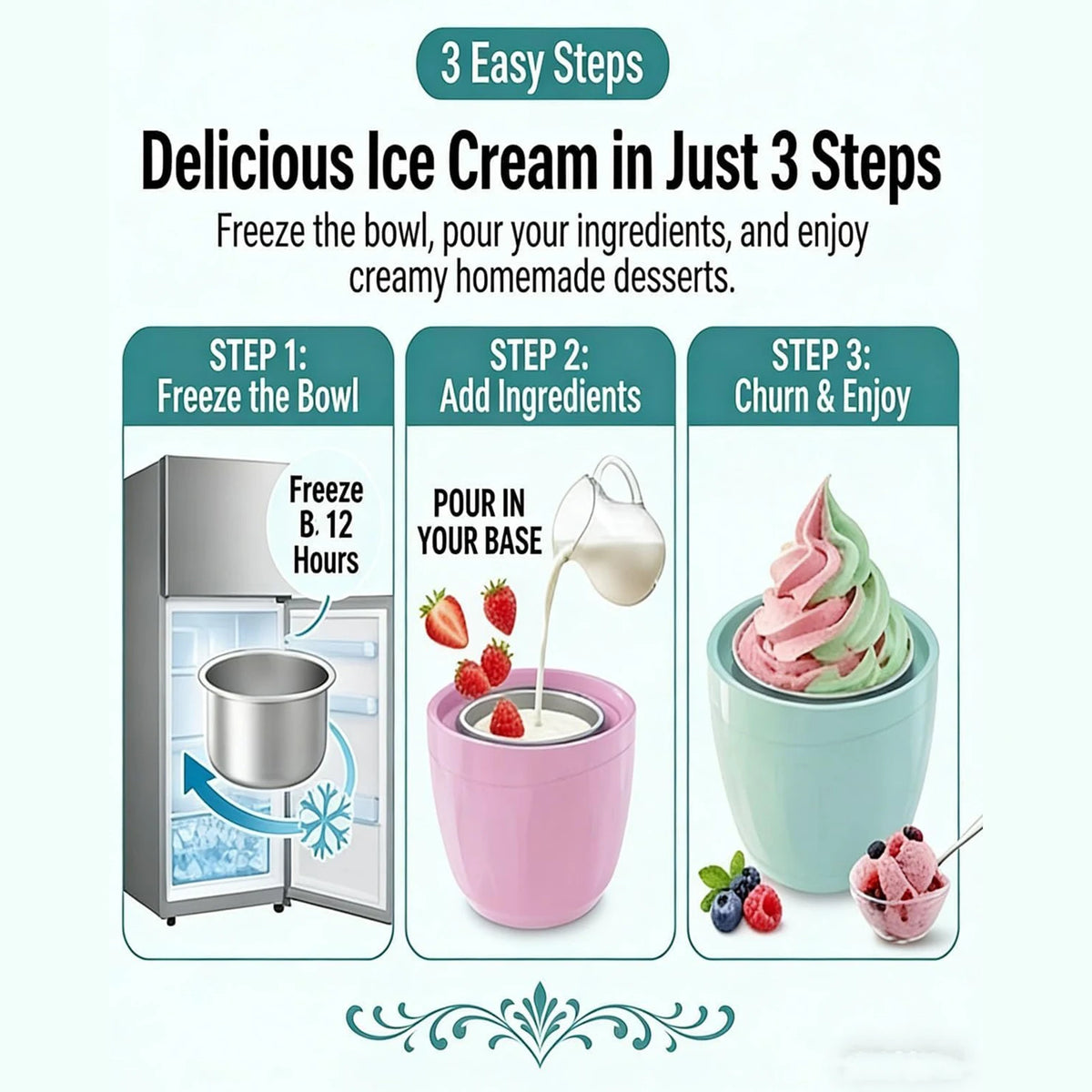 CreamCloud Ice Cream Maker