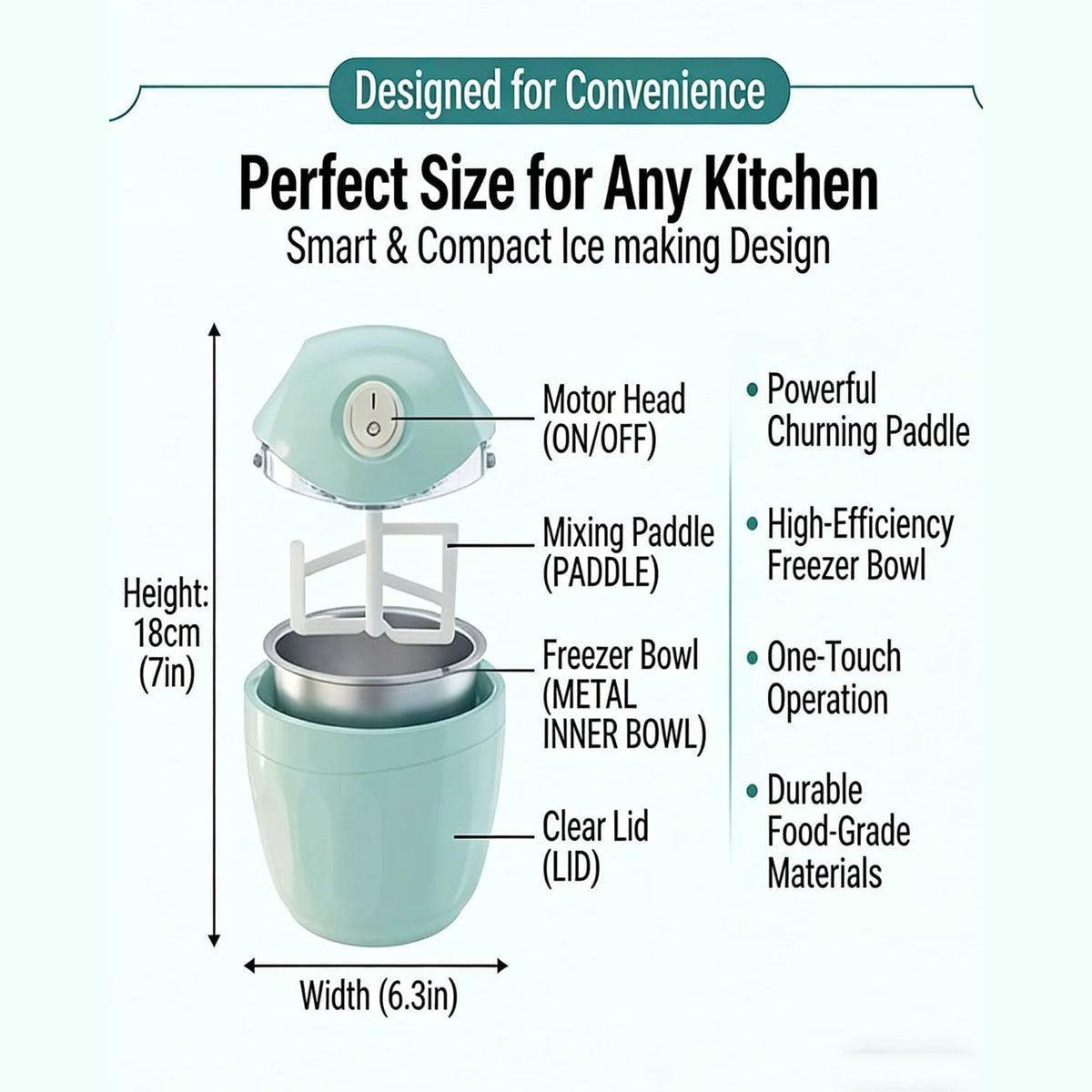 CreamCloud Ice Cream Maker